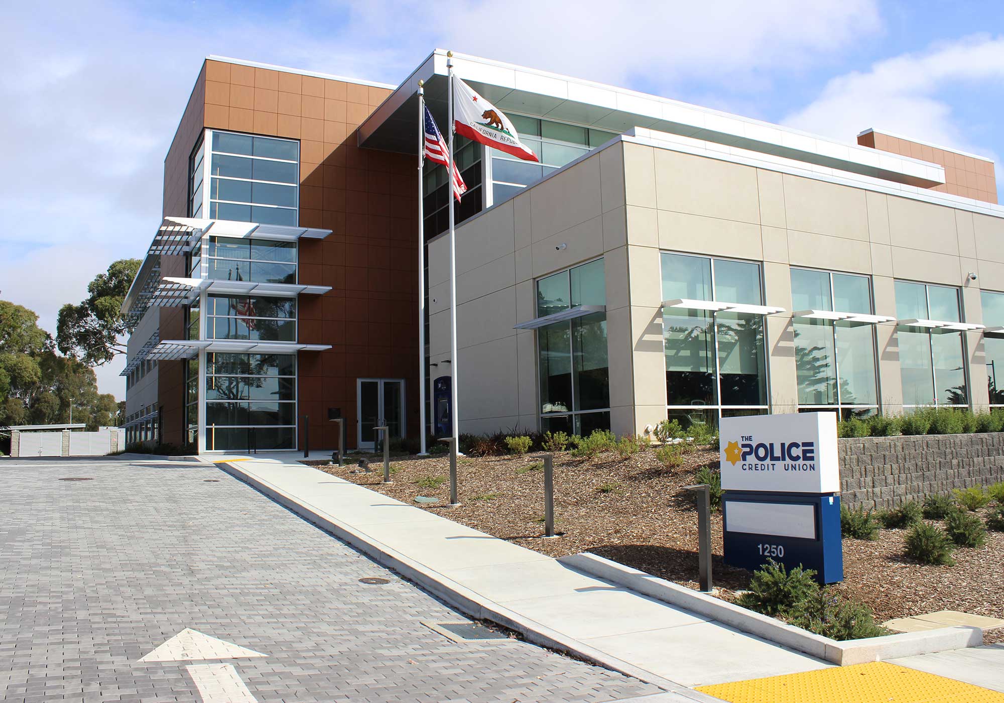 The Police Credit Union Headquarters in San Bruno, CA